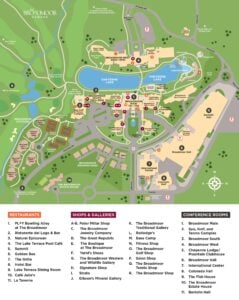 Broadmoor Campus Map - 40th Space Symposium - April 7th - 10th, 2025